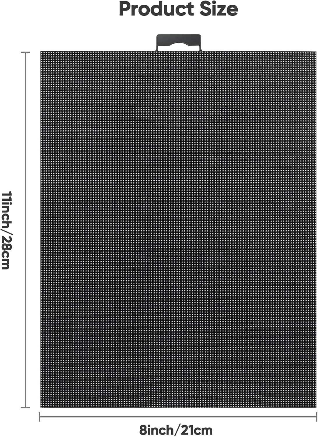 Caydo 4 Pieces 14 Count Plastic Mesh Canvas Sheet 14 CT Plastic Aida for Cross Stitch, Making Jewelry Organizer and 3D Models (11 inch x 8 Inch)