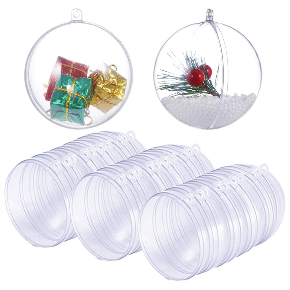 Caydo 15 Set 2.76 Inch DIY ABS Plastic Bath Bomb Molds for Wedding Decorations, Valentine’s Day Decorative Hanging Ornaments
