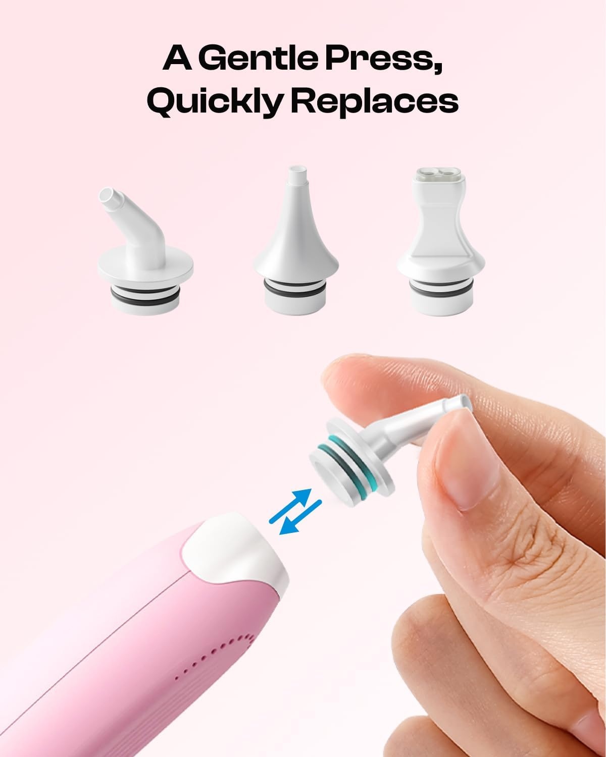 Caydo Electric Diamond Art Pen for Diamond Pating,Ergonomic Vacuum Art Tool | Pink, No Wax Need, 3PCS Replacment Tips, Comfort Grip, Time-Saving Vacuum Pick-Up, DIY Diamond Art Accessories for Adults