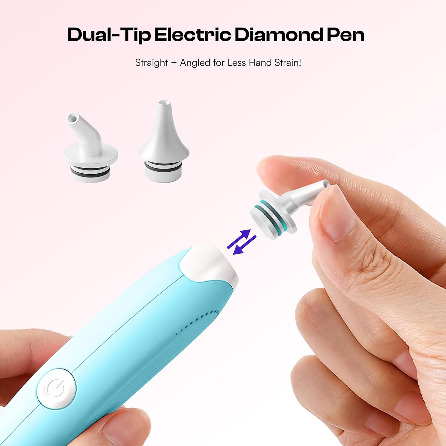 Caydo Cordless Electric Diamond Painting Pen with Diamond Painting Kit for Adults with Custom Design App