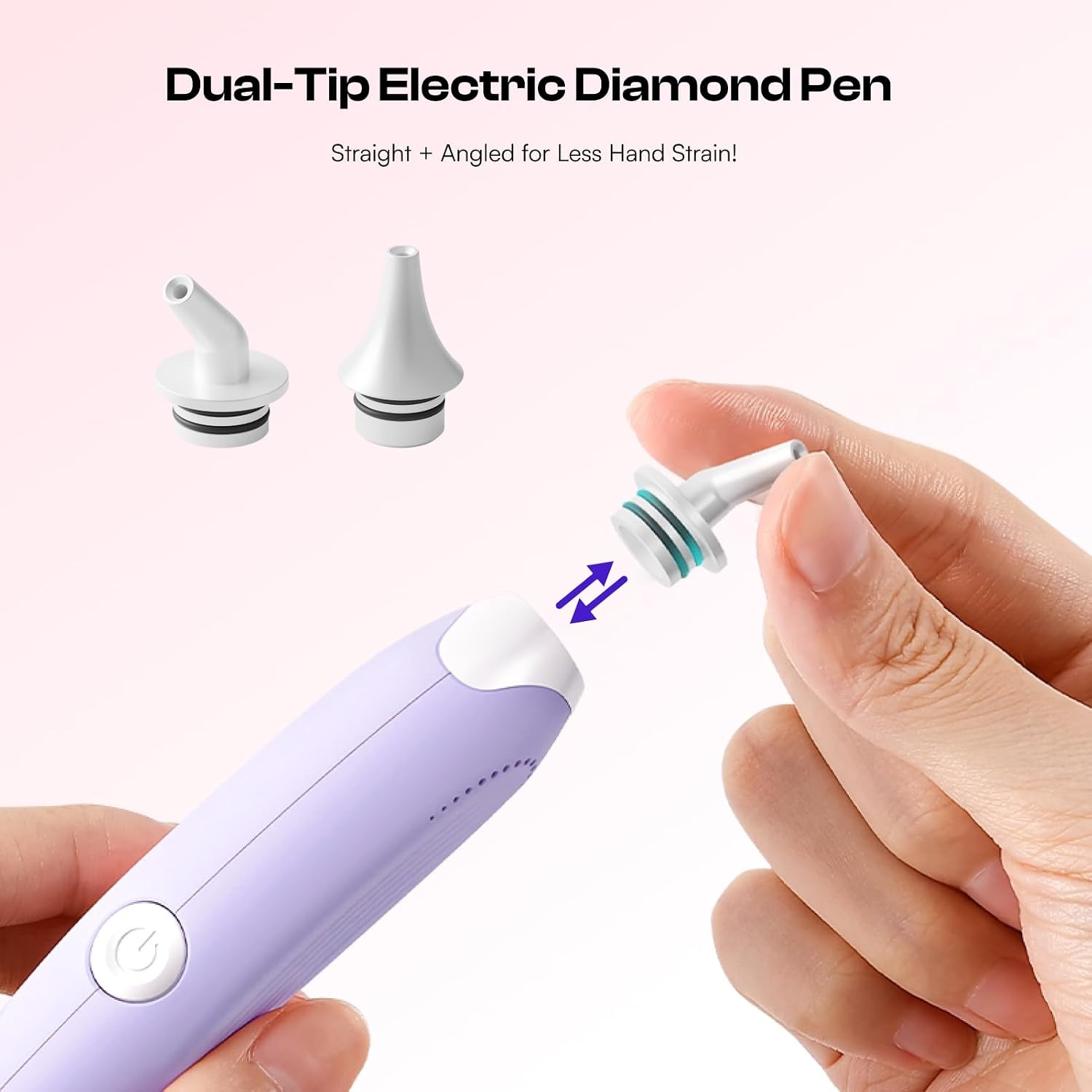 Cordless Electric Diamond Painting Pen and Knitting Light with Storage Bag