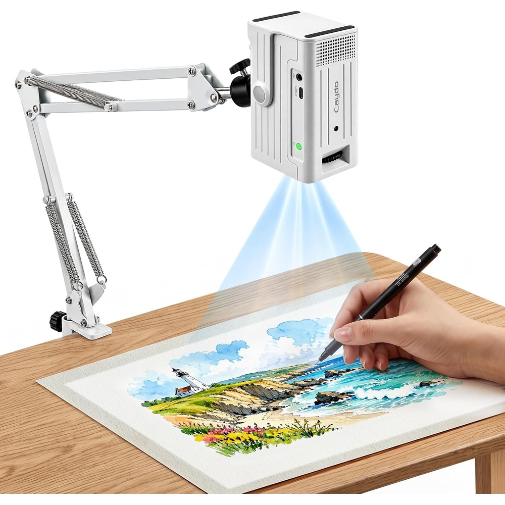 Caydo S2 Art Projector for Tracing, Drawing Projector with Art Design App